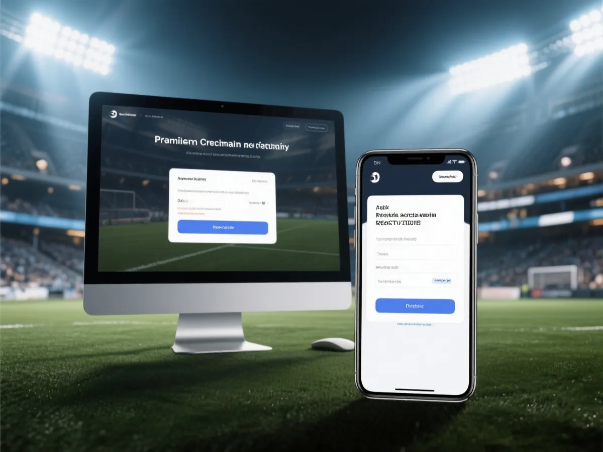 世界杯官方账户注册界面展示