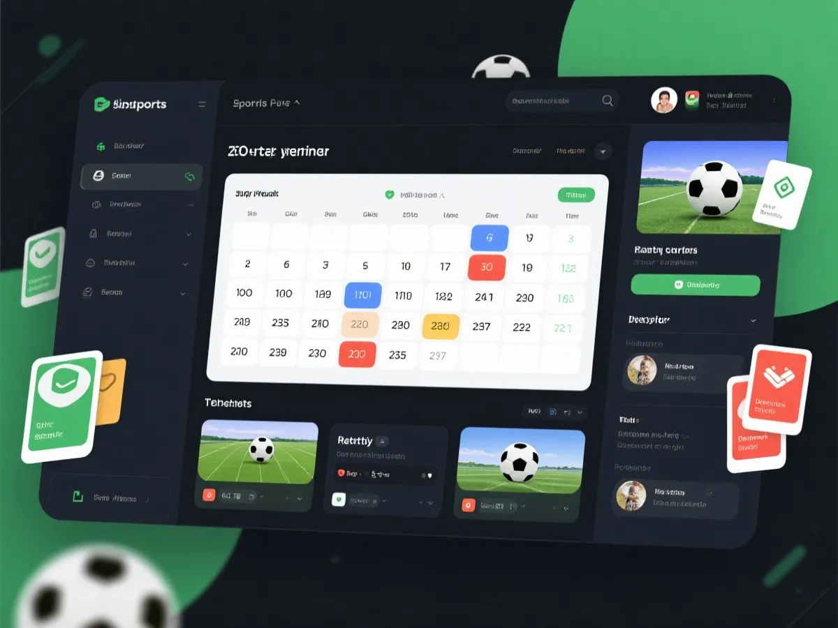 世界杯门户界面展示